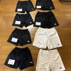 adidas ハーフパンツ 130-140 黒