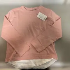 ピンク 長袖カットソー 120 子供服　新品未使用