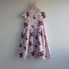 べべ140さくらんぼ柄ワンピース