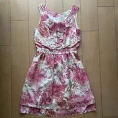 chesty チェスティ　花柄ノースリーブワンピース