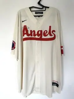 大谷翔平2025CITYコネクトNIKELIMITEDジャージ♯34パッチ付　L 大谷翔平2025CITYコネクトNIKELIMITEDジャージ♯34パッチ付 L