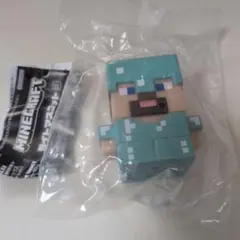 Minecraft　ライトマスコット3　スティーブ(ダイヤモンド)ガチャガチャ