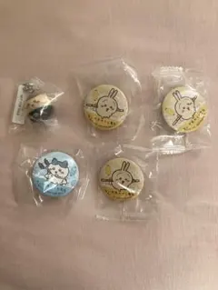 ちいかわ　くら寿司コラボ　バッチ　フィギュア