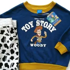 ディズニーピクサー　トイストーリー　ウッディ　２セットスーツ　トレーナー　パンツ