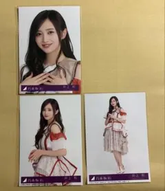 乃木坂46 ビリヤニ 井上和 封入生写真 セミコンプ(A,C,D)