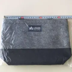 LOGOS フェルトバッグ トートバッグ グレー（ジェームスの景品）のサムネイル