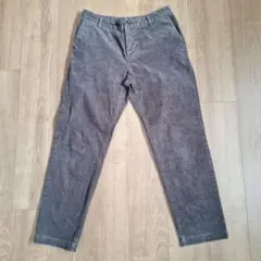 無印良品　レディース　ストレッチコーデュロイ テーパードパンツ　XL