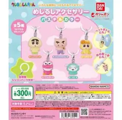 【新品/未使用】クレヨンしんちゃんめじるしアクセサリーパステルカラー ガチャ 全