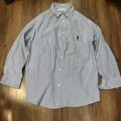 U.S. POLO ASSN. ストライプシャツ 長袖