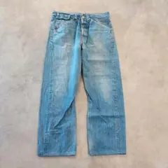 リーバイス エンジニアード ジーンズ W33 00s 青 古着 立体 17818