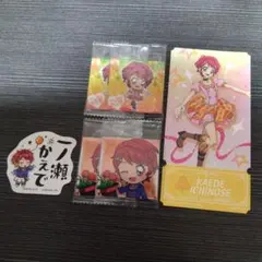 アイカツ！ 一ノ瀬かえで 6枚セット シール,チケットライク