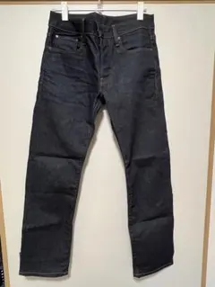 G-STAR RAW ダークブルー ストレートデニム