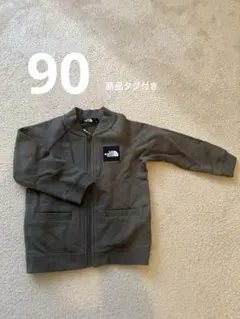 新品タグ付き ザ・ノース・フェイス ベビー スウェットロゴジャケット 90
