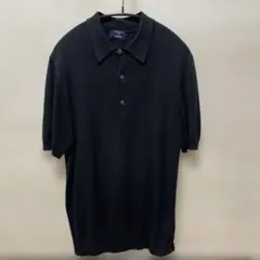 BEAMS F MORGANO コットン ショートスリーブ ニット ポロシャツのサムネイル