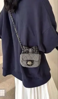 レオパード柄　ミニバッグ