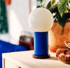 IKEA PS 2026 LEDポータブルランプ 電池式 調光可能 ブルー - メルカリ