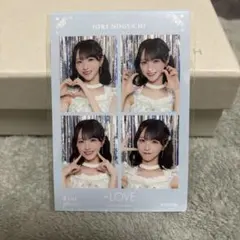 ＝LOVE 野口衣織ちゃん　イコラブ　4カットフォトカード　宝石衣装