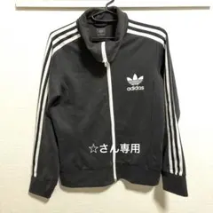 ☆さん専用 adidas ブラックジャージ Mサイズ ストライプ