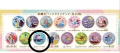 Disney Characters 刺繍缶バッジ ◯リトルマーメイド