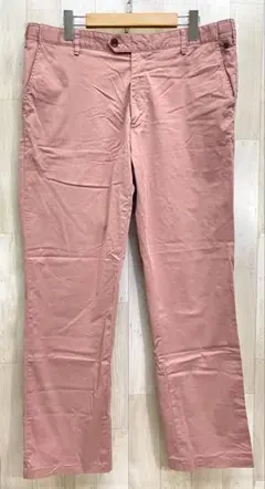 MEYER マイヤー ストレッチ コンフォートスラックス パンツ メンズ ピンク