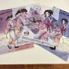 ③鬼滅の刃　セブンイレブン　クリアファイル クリアポスター　セット