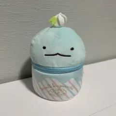 すみっコぐらし　ぺんぺんアイス　とろ〜りカップアイス型ぬいぐるみポーチ　とかげ