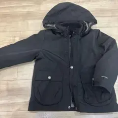 PETIT MAIN フリース裏地 ブラックジャケット