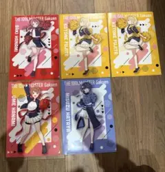 学園アイドルマスター オリジナルA4クリアファイル　4種（5枚）