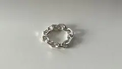 BYOKAビョーカFACET CHAIN RING シルバー