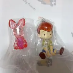 くまのプーさん　めじるしアクセサリー　クリストファー・ロビン　ピグレット