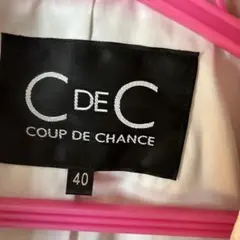 C de C ベージュ テーラードジャケット 40