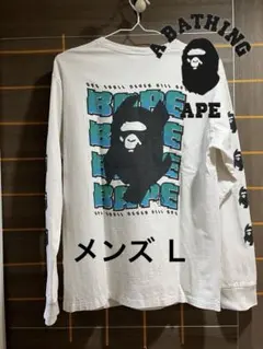 エイプ / APE メンズ長袖カットソー / Lサイズのサムネイル
