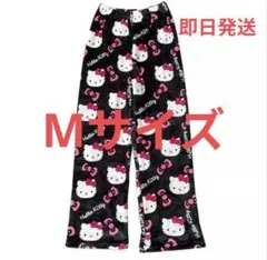 即日発送 新品未使用 ハローキティ ルームウェア パジャマ Ⅿサイズ 黒のサムネイル