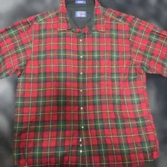 Pendleton Lodge Shirt XL 赤緑チェック