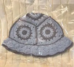 【新品】クロシェハット かぎ編み帽子(SALE中‼️)