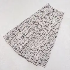 スナイデル◇ロングフレアスカート 総柄 Y2K モード 大人カジュアル 0