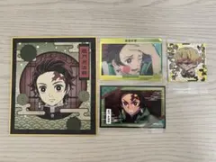 鬼滅の刃 カード ステッカー ミニ色紙 ディフォルメシールウエハース まとめ売り