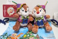 東京ディズニーシー5周年　チップとデール　ぬいぐるみ　バッジ