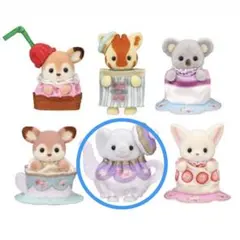 【新品未開封】シルバニアファミリー どきどきティータイム ゾウの赤ちゃん
