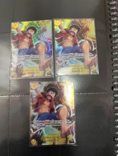 ワンピースカード 神の島の冒険 モンキー・D・ルフィ SEC シークレット　3枚