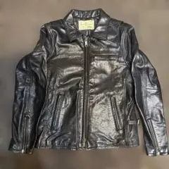AVIREX レザージャケット シングルライダース 40