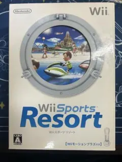 WiiSportsResortWiiモーションプラス付き ソフト2本セット