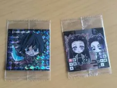 鬼滅の刃 シールウエハース 其ノ五 5弾 冨岡義勇 胡蝶カナエ 胡蝶しのぶ