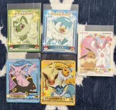 丸美屋 ポケモン シール 5枚セットのサムネイル