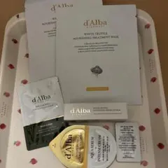 d'Alba スキンケアトライアルセット　パック