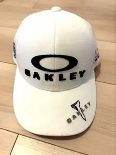 OAKLEY ゴルフキャップ ホワイト メンズ