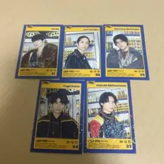 GOLD アルバム SixTONES カード 特典 初回盤B