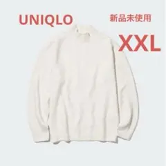 UNIQLO 3Dスフレヤーンモックネックセーター