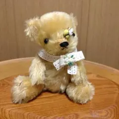 テディベア ハンドメイド モヘア 25cm - メルカリ
