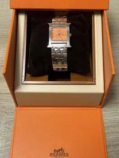 断*ー様 【美品】稼働品 HERMÈS クリッパー クロノグラフ デイト